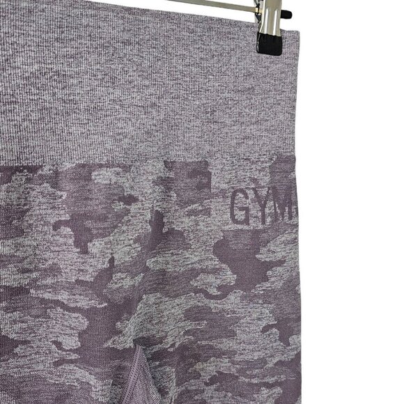 Gymshark Womens Adapt Camo Seamless Leggings Size Small  Purple Scrunch - Picture 8 of 8